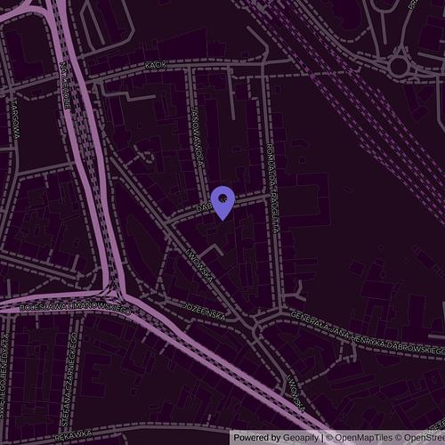 Mapa - Kraków