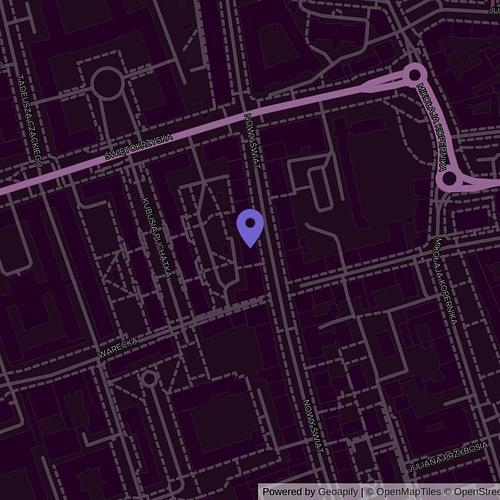 Mapa - Warszawa